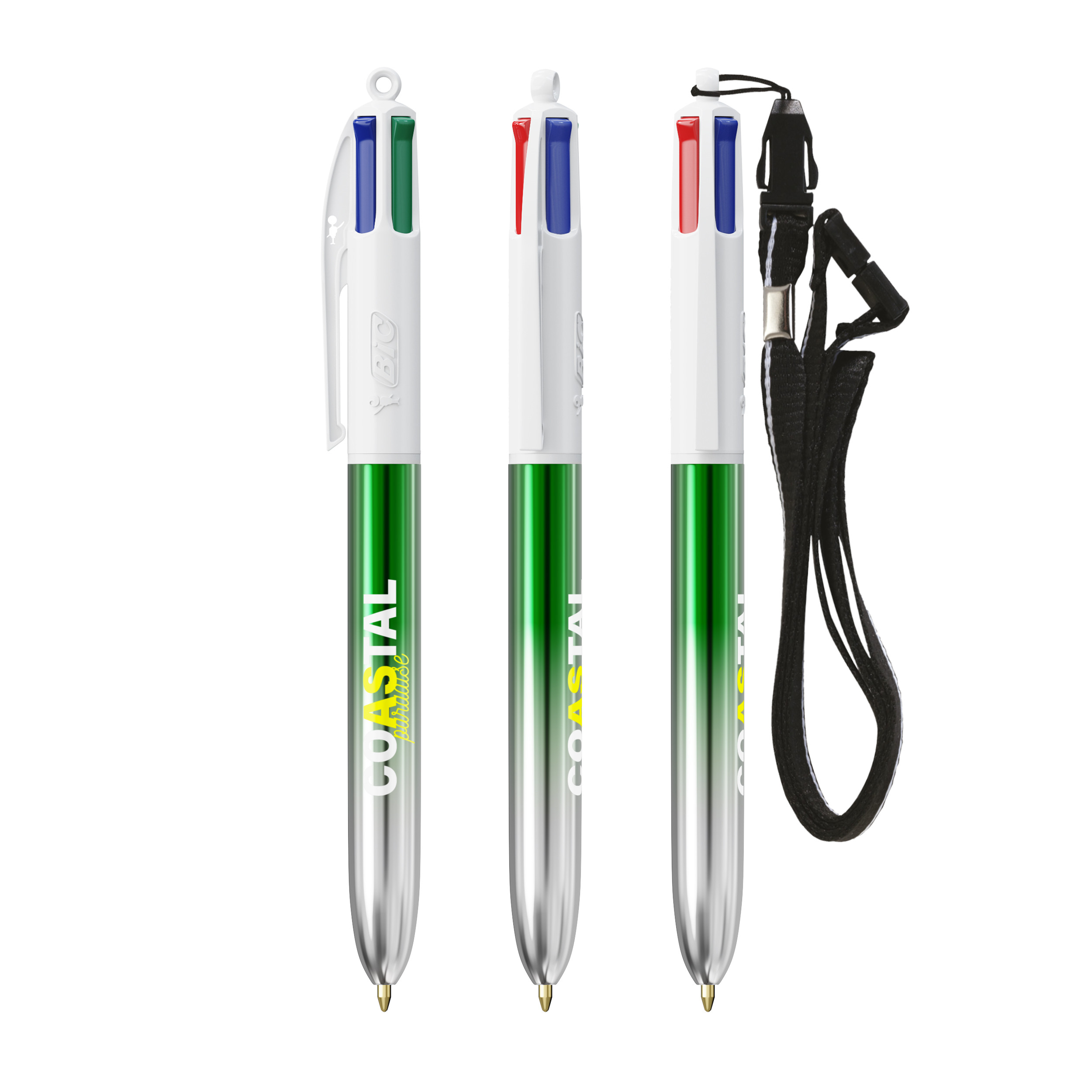 Miniature 2 pour BIC® 4 Couleurs® Bicolor + Lanyard
