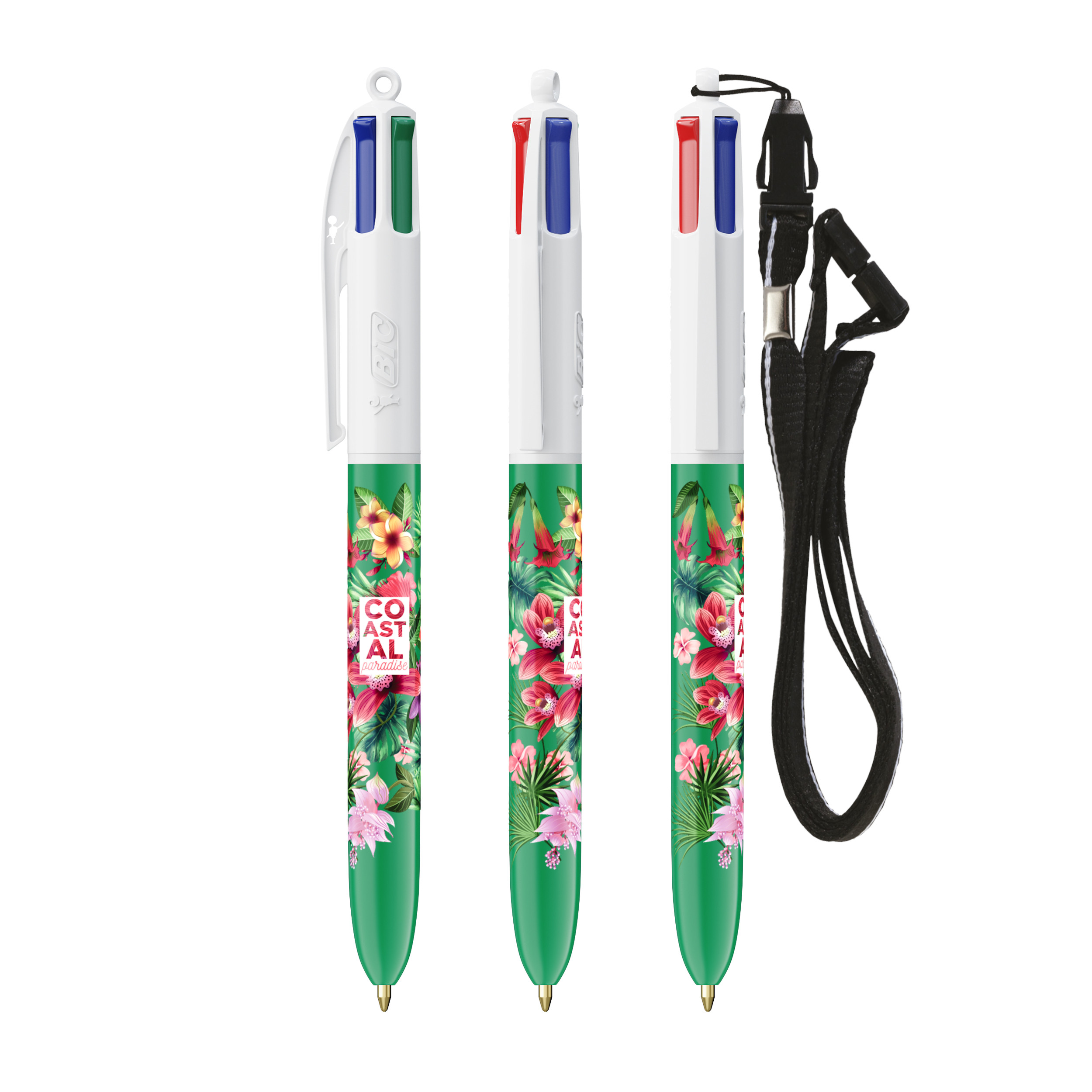 Miniature 1 pour BIC® 4 Couleurs® bille + Lanyard