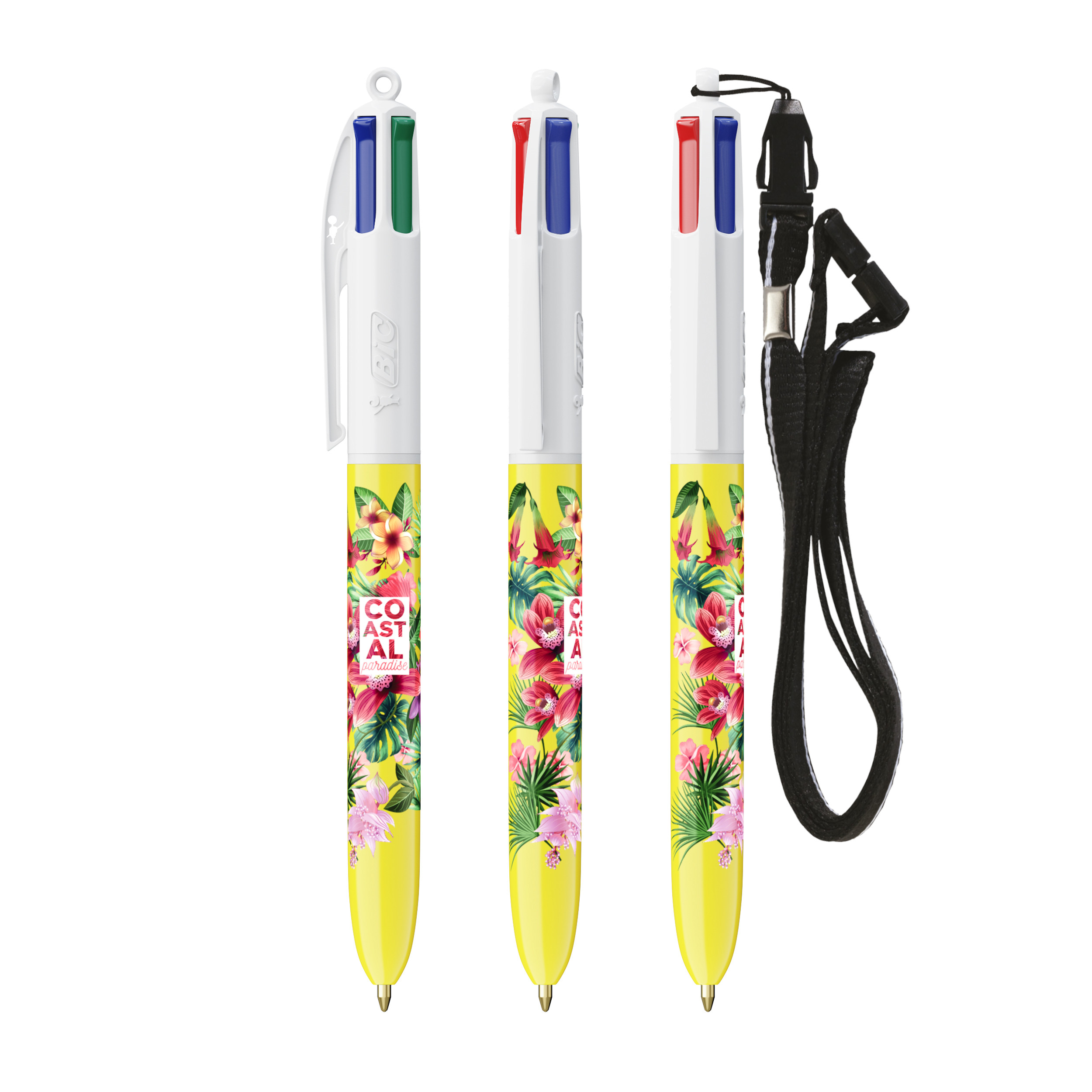 Miniature 6 pour BIC® 4 Couleurs® bille + Lanyard