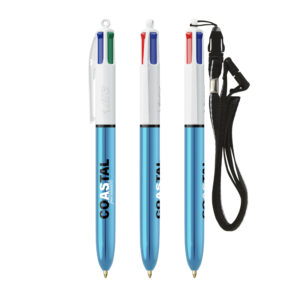 Visuel BIC® 4 Couleurs Shine bille + Lanyard