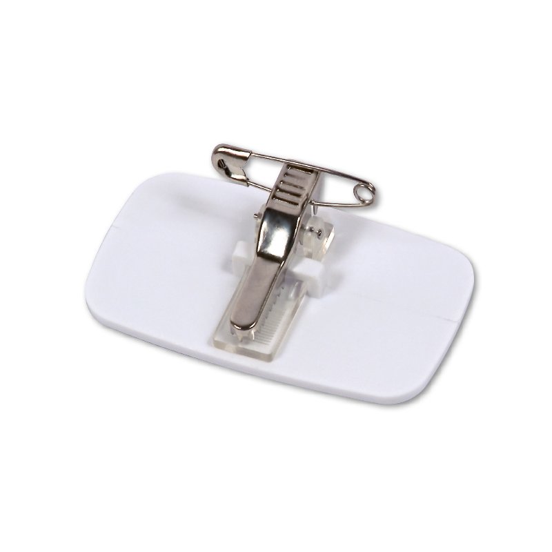 Miniature 2 pour BADGE PLASTIQUE (PS) AVEC PINCE-EPINGLE POUR QUADRIDOME
