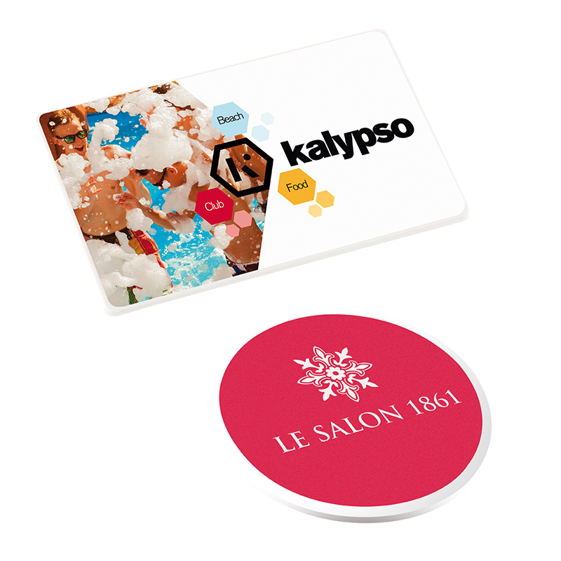 Miniature 2 pour BADGE PLASTIQUE (PS) AVEC AIMANT
