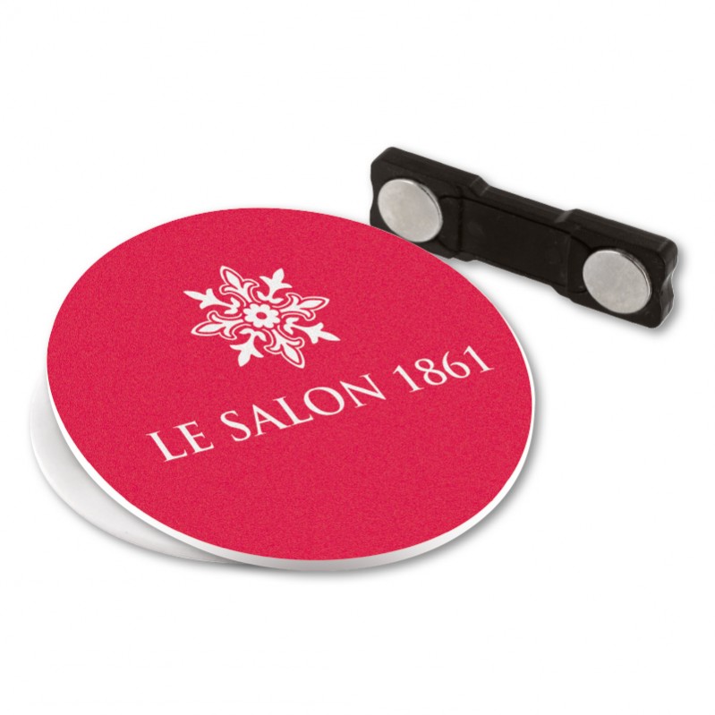 Miniature 4 pour BADGE PLASTIQUE (PS) AVEC AIMANT