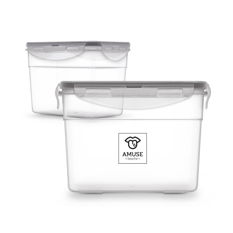 Miniature 4 pour BOITE REPAS OU RANGEMENT 1 l AVEC COUVERCLE