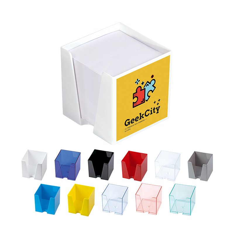 Miniature 1 pour SUPPORT BLOC PAPIER (89x89x77mm)