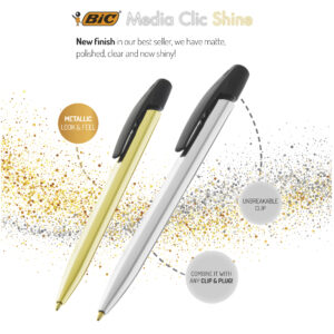 Visuel BIC® Media Clic Shine ballpen