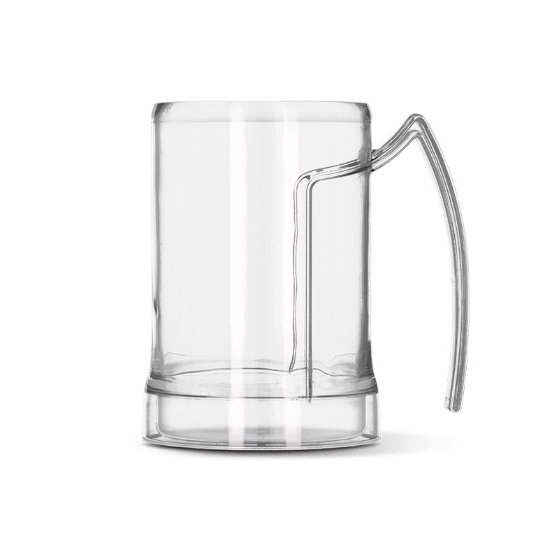 Miniature 2 pour MUG CHOPE DE BIERE PLASTIQUE (TRITAN) 50 cl RAS BORD