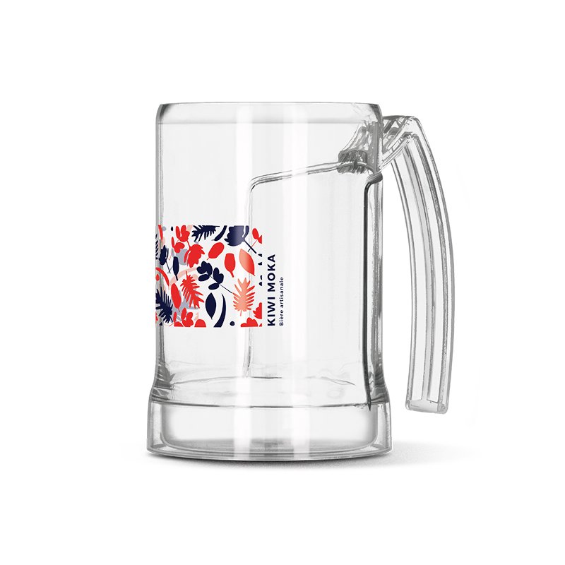 Miniature 3 pour MUG CHOPE DE BIERE PLASTIQUE (TRITAN) 50 cl RAS BORD