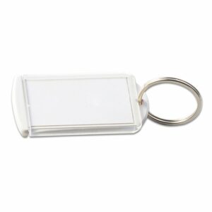 Visuel PORTE-CLES PORTE ETIQUETTE (anneau 25 mm)