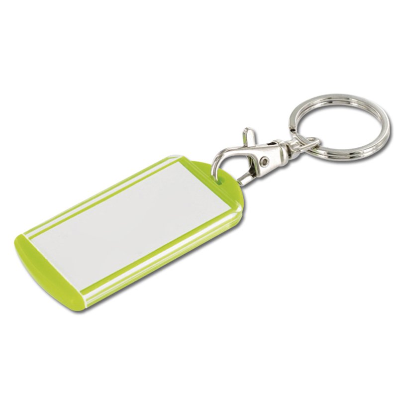 Miniature 7 pour PORTE-CLES PORTE ETIQUETTE AVEC MOUSQUETON