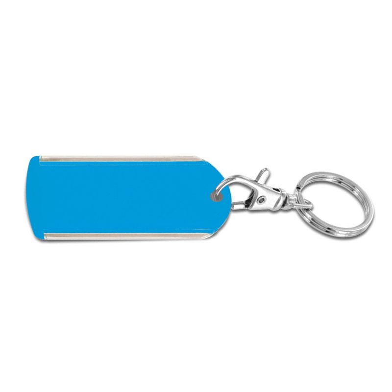 Miniature 5 pour PORTE-CLES PORTE ETIQUETTE AVEC MOUSQUETON