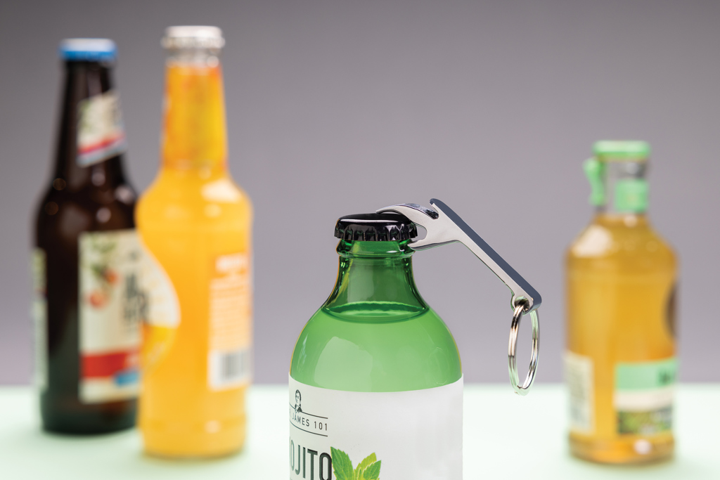 Miniature 7 pour Porte-clés décapsuleur en alliage de zinc recyclé RCS