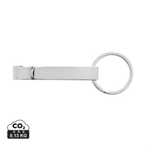 Visuel Porte-clés décapsuleur en alliage de zinc recyclé RCS
