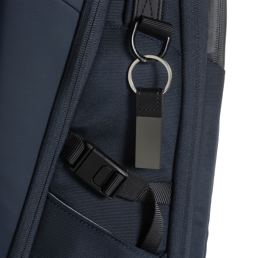 Miniature 5 pour Porte-clés luxe en PU et alliage de zinc recyclé RCS