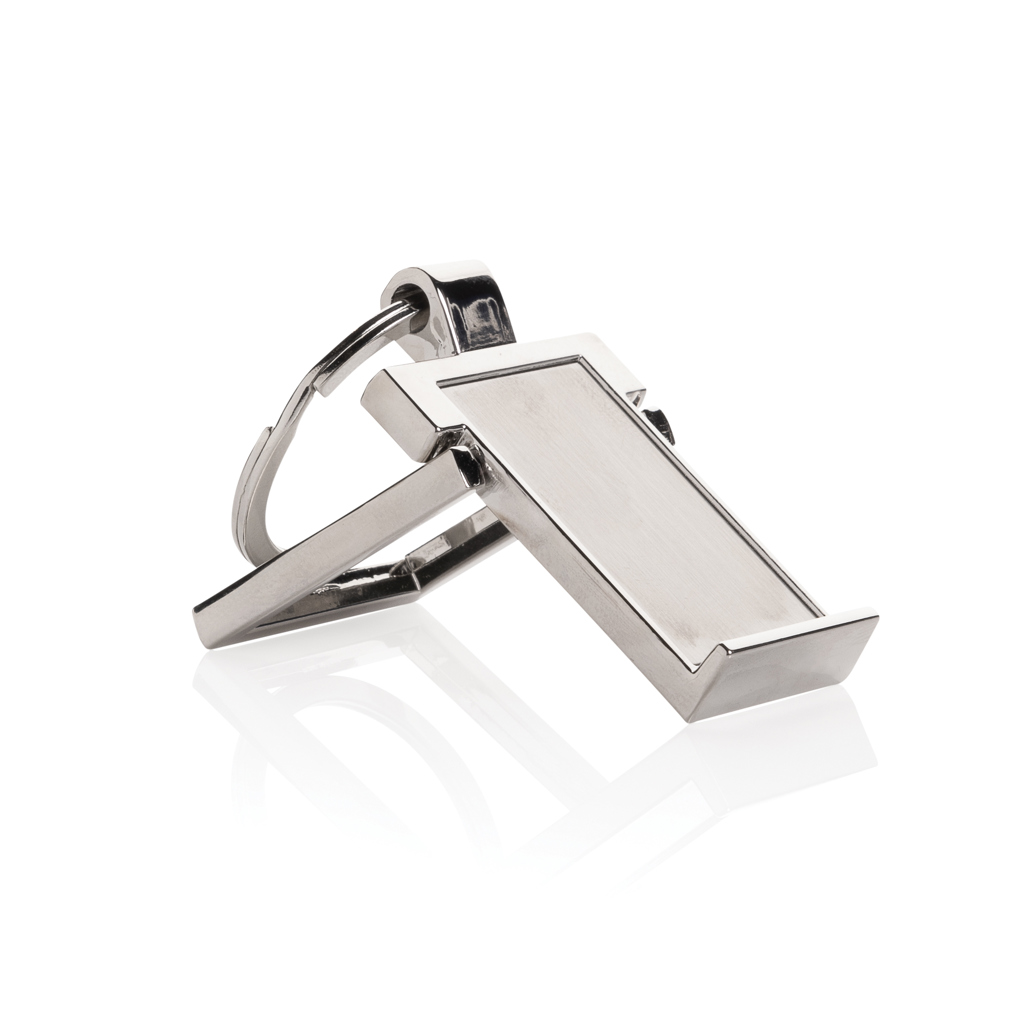 Miniature 4 pour Porte-clés support téléphone en alliage de zinc recyclé RCS