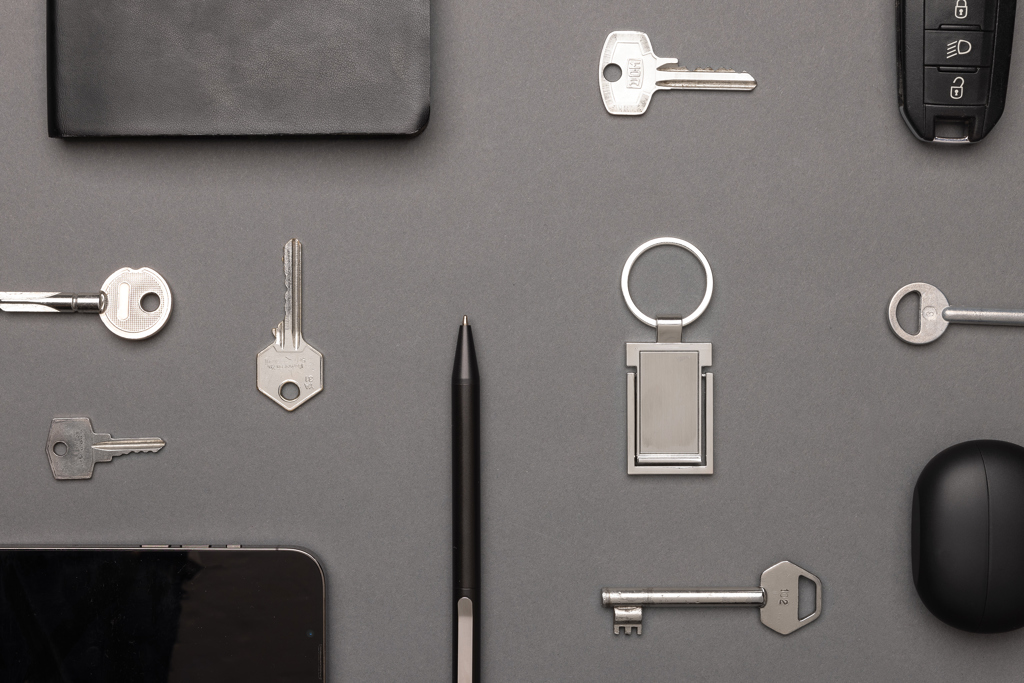 Miniature 9 pour Porte-clés support téléphone en alliage de zinc recyclé RCS