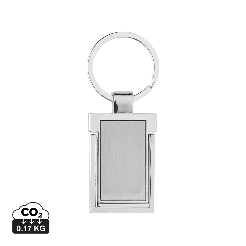 Miniature 1 pour Porte-clés support téléphone en alliage de zinc recyclé RCS