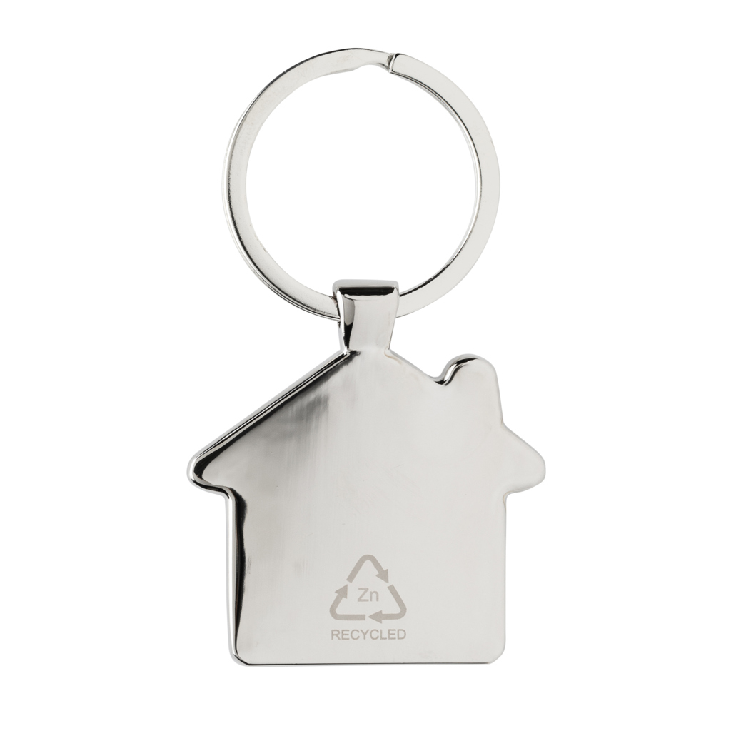 Miniature 3 pour Porte-clés maison en alliage de zinc RCS et bambou
