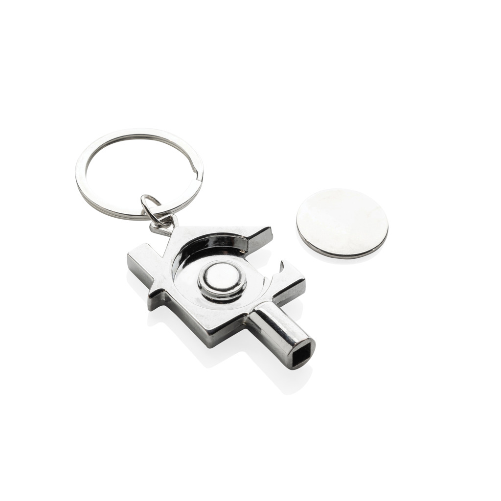 Miniature 2 pour Porte-clés 3 en 1 en alliage de zinc recyclé RCS