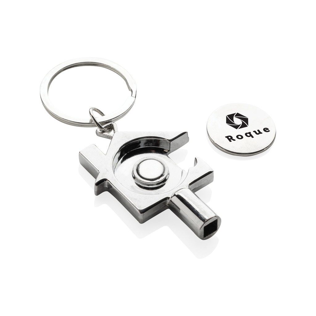 Miniature 4 pour Porte-clés 3 en 1 en alliage de zinc recyclé RCS