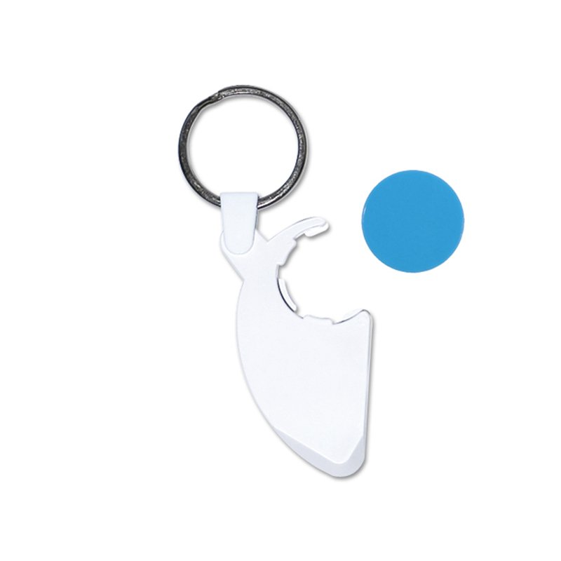 Miniature 8 pour PORTE-CLES PORTE-JETON GRATTE-JEUX (anneau 25 mm)