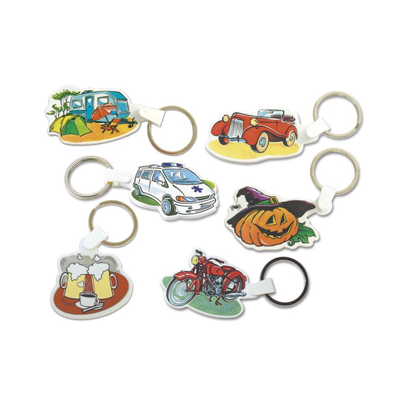 Miniature 1 pour PORTE CLES RIGIDE A THEME
