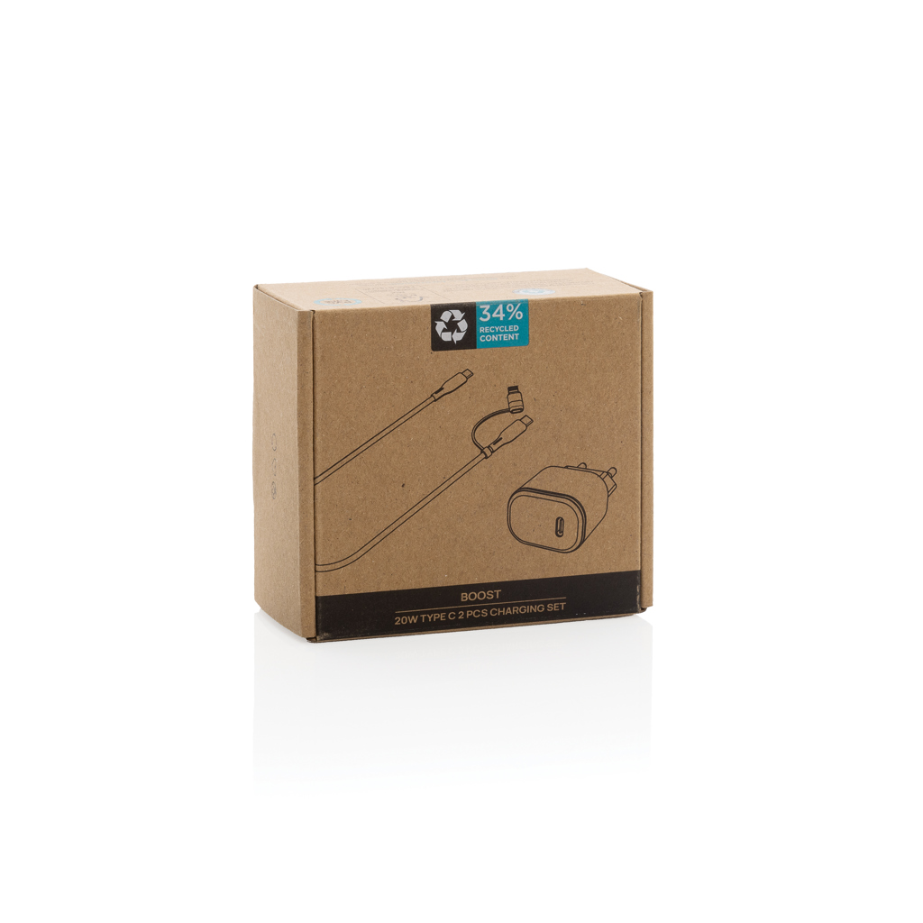Miniature 14 pour Set de 2 chargeurs 20W en PET recyclé RCS Boost