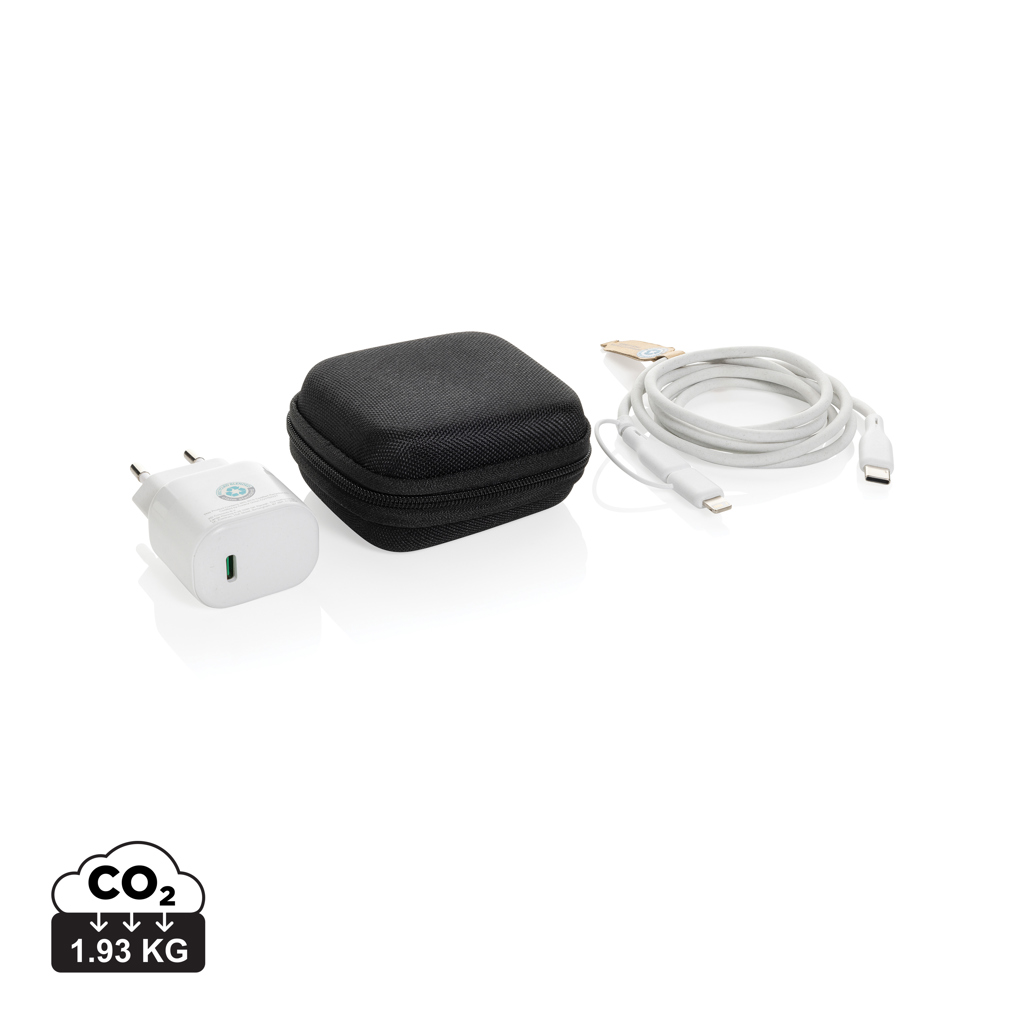 Miniature 1 pour Set de 2 chargeurs 20W en PET recyclé RCS Boost