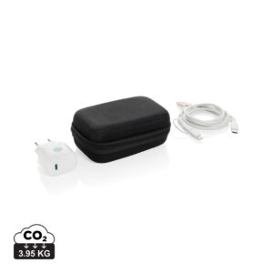 Visuel Set de 3 chargeurs 20W et type C en PET recyclé RCS Surge