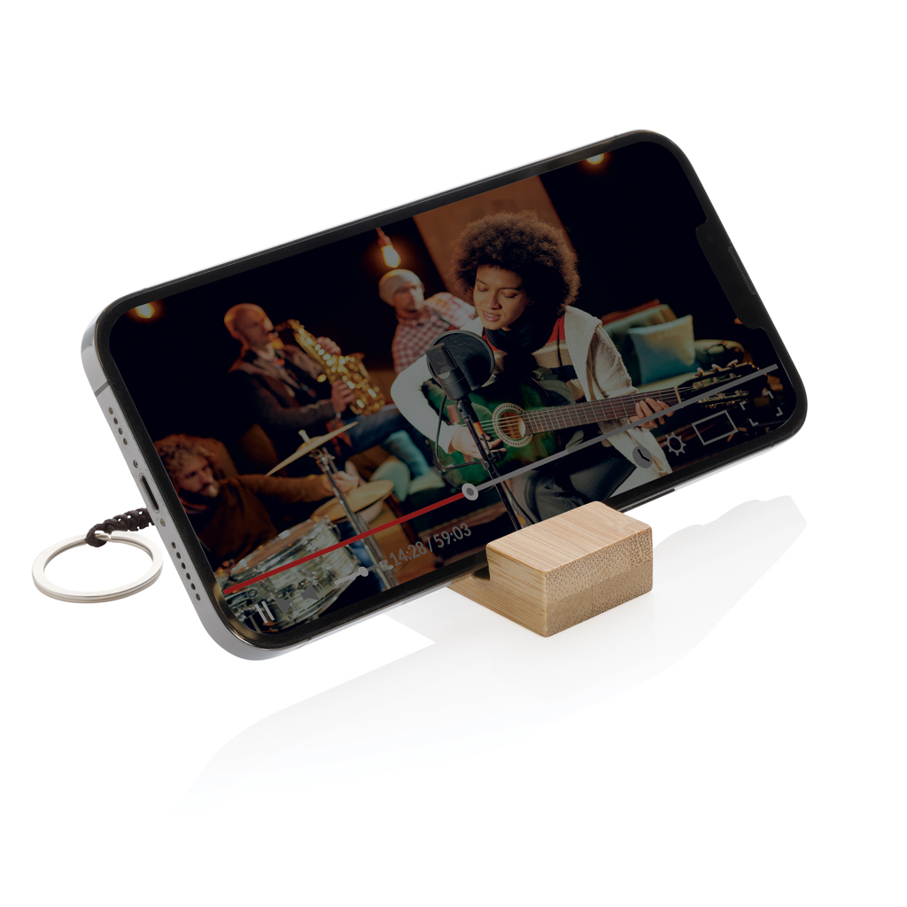 Miniature 4 pour Support pour téléphone en bambou Standkey