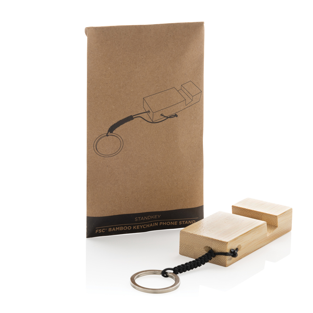 Miniature 10 pour Support pour téléphone en bambou Standkey