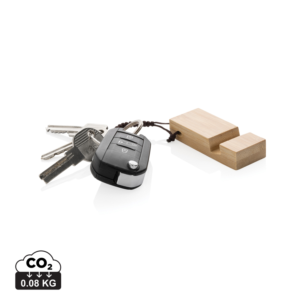 Miniature 1 pour Support pour téléphone en bambou Standkey