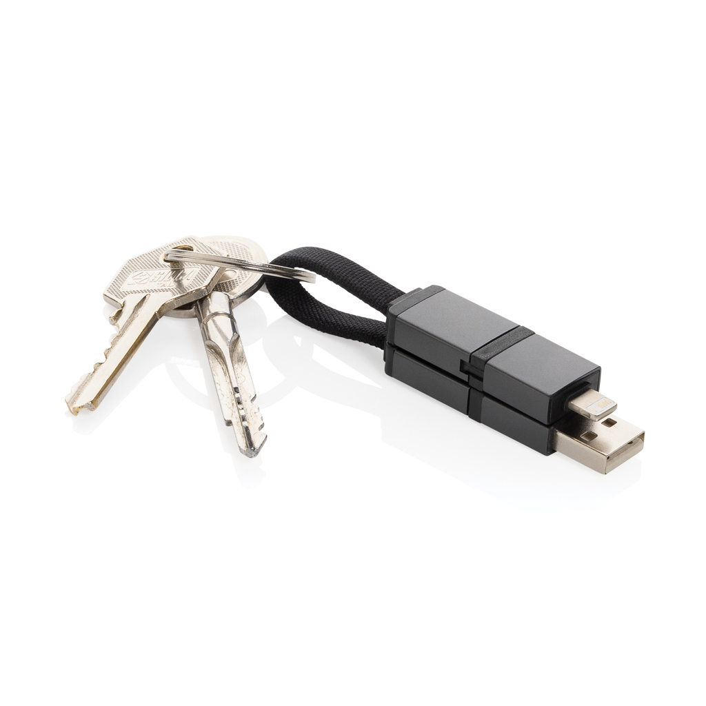 Miniature 3 pour Câble de charge rapide 4 en 1 60W en aluminium recyclé Terra