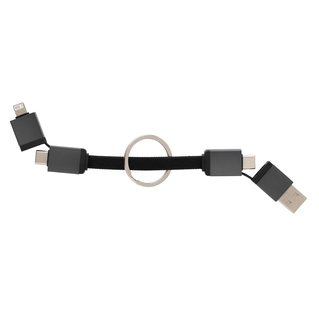 Miniature 5 pour Câble de charge rapide 4 en 1 60W en aluminium recyclé Terra