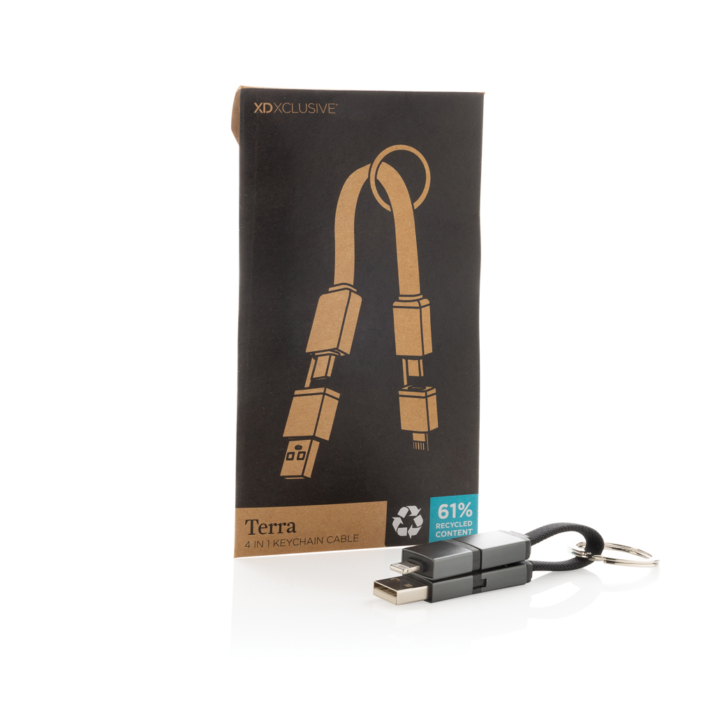 Miniature 9 pour Câble de charge rapide 4 en 1 60W en aluminium recyclé Terra