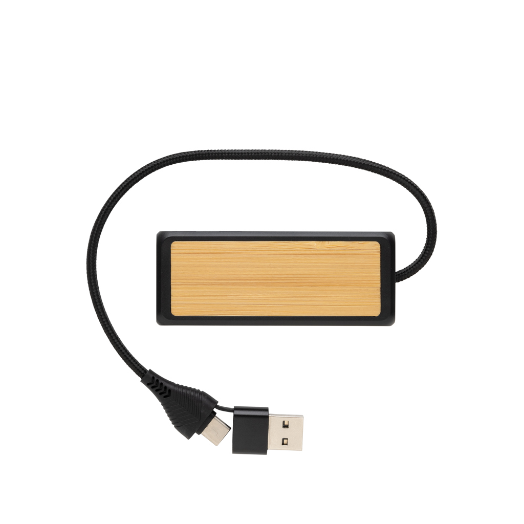 Miniature 3 pour Hub USB à double entrée en plastique et en bambou  RCS Link