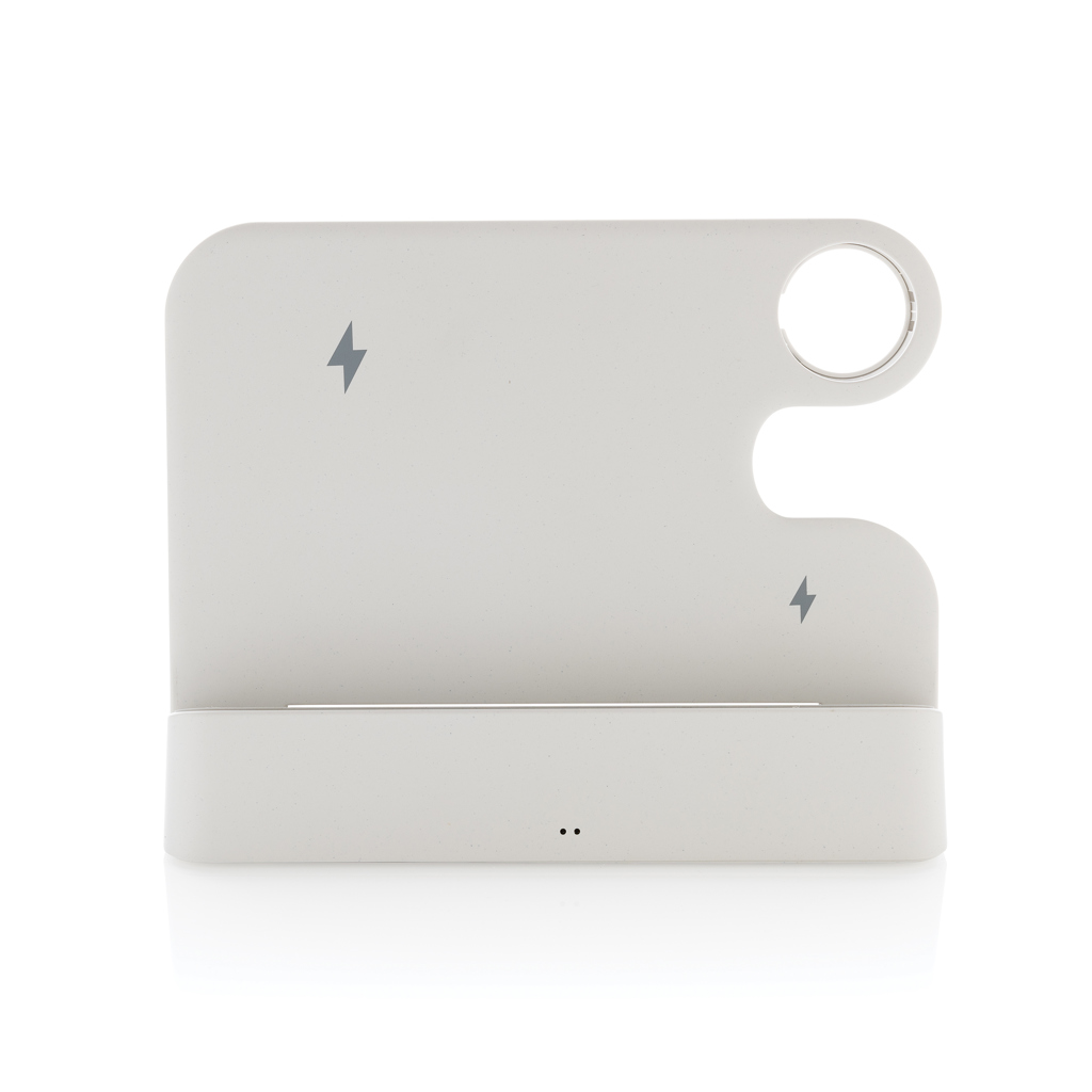 Miniature 4 pour Double chargeur 15W en plastique RCS avec emplacement iWatch