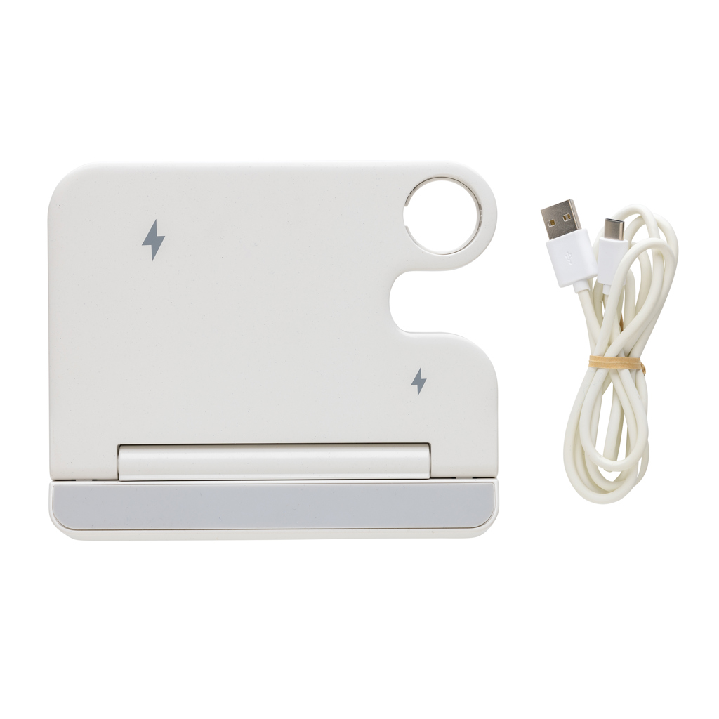 Miniature 6 pour Double chargeur 15W en plastique RCS avec emplacement iWatch