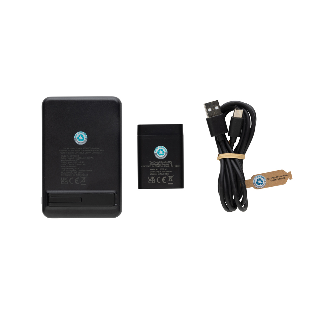 Miniature 4 pour Chargeur 3 en 1 avec powerbank en plastique RCS Powerbase
