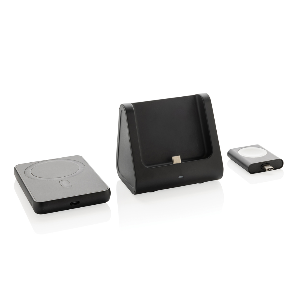 Miniature 6 pour Chargeur 3 en 1 avec powerbank en plastique RCS Powerbase