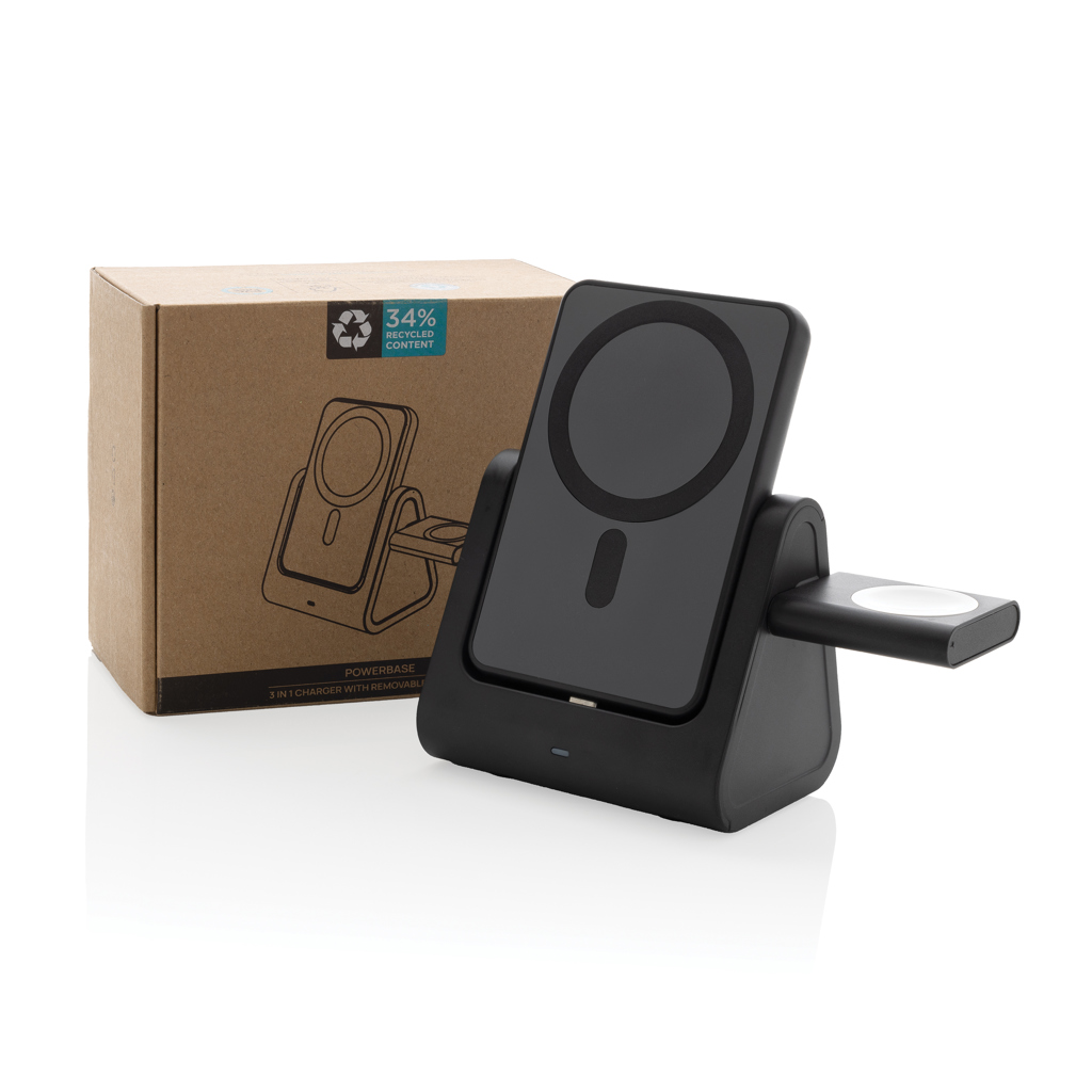 Miniature 16 pour Chargeur 3 en 1 avec powerbank en plastique RCS Powerbase