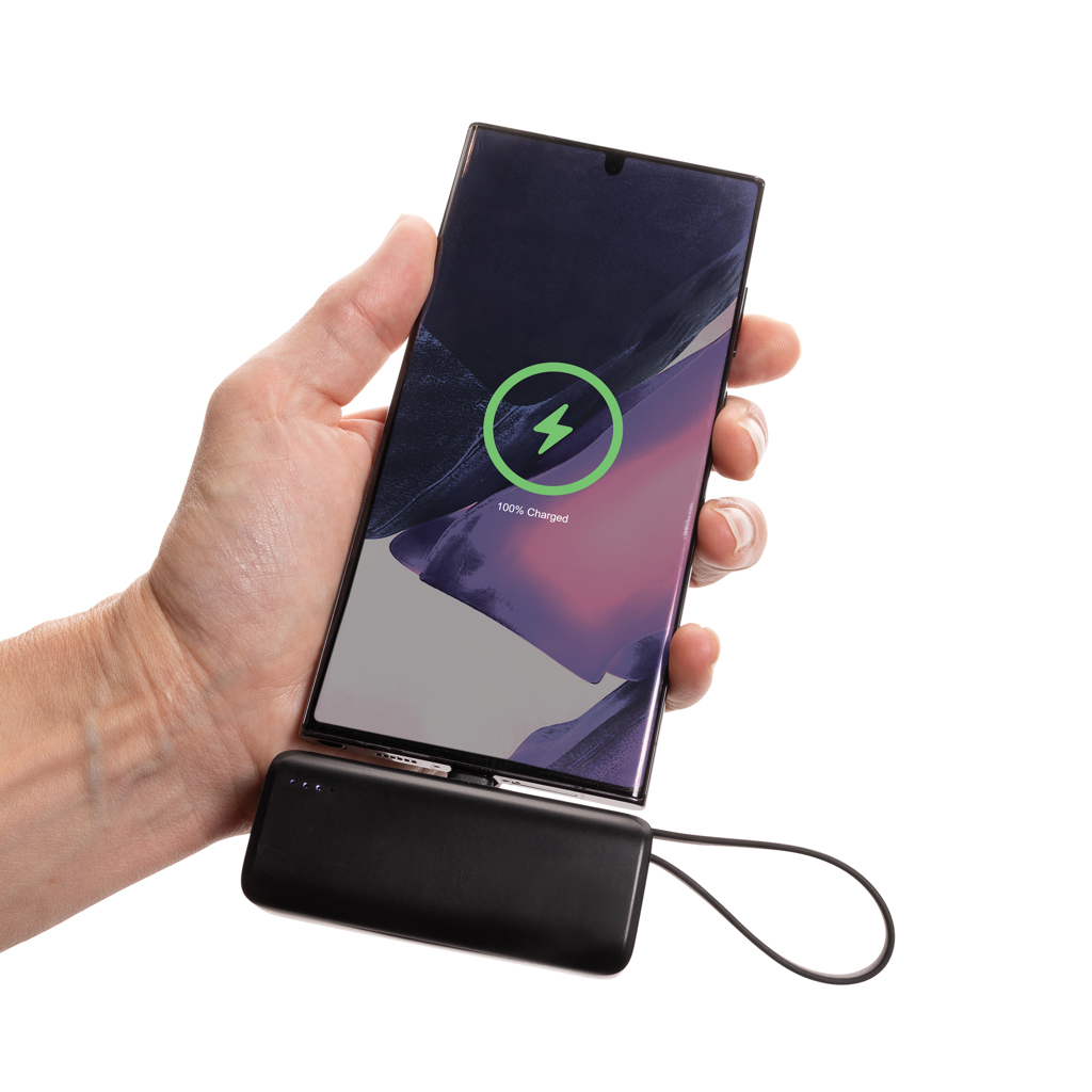Miniature 8 pour Power Bank 3000mAh en plastique RCS connexion USB C Powerlink