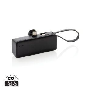 Visuel Power Bank 3000mAh en plastique RCS connexion USB C Powerlink