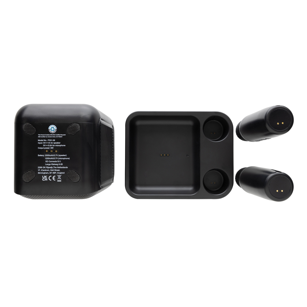 Miniature 6 pour Set karaoké avec double micro en plastique RCS SingVIBE
