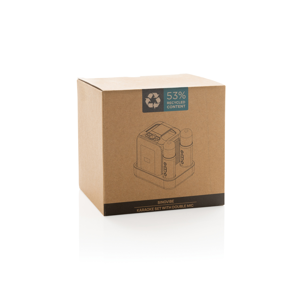 Miniature 14 pour Set karaoké avec double micro en plastique RCS SingVIBE