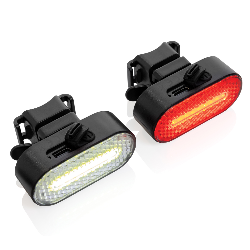 Miniature 2 pour Set d'éclairage de vélo via USB en plastique RCS Lumino