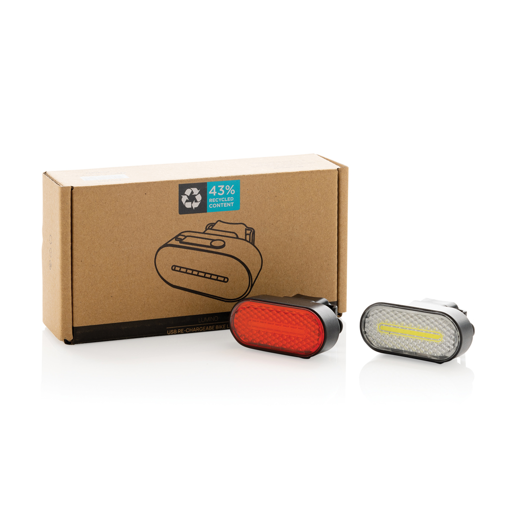 Miniature 14 pour Set d'éclairage de vélo via USB en plastique RCS Lumino