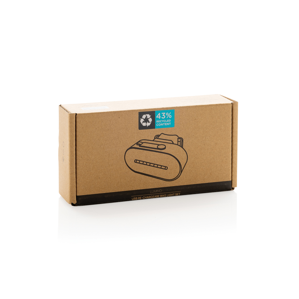 Miniature 15 pour Set d'éclairage de vélo via USB en plastique RCS Lumino