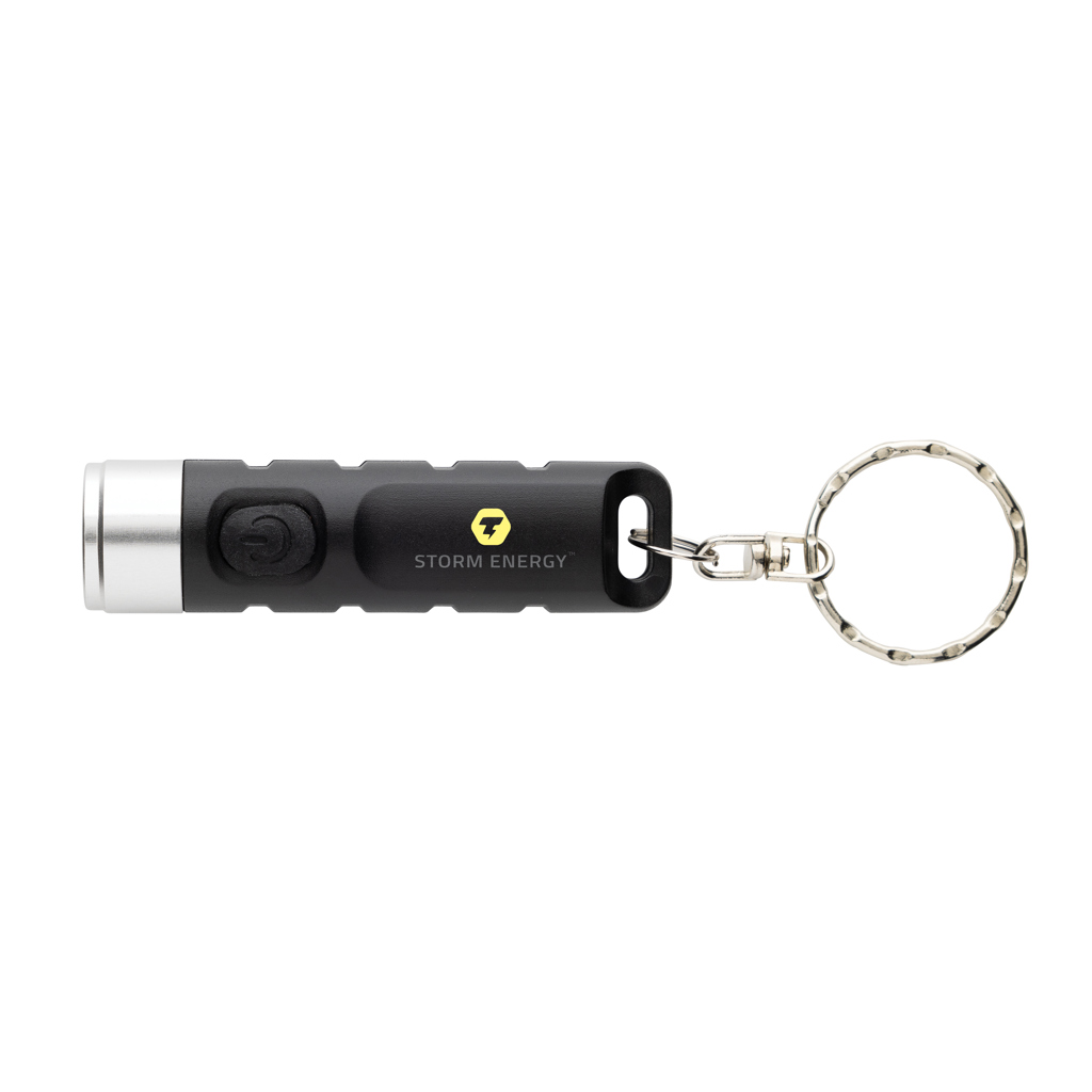 Miniature 7 pour Porte-clés lampe torche charge USB en plastique RCS Globix