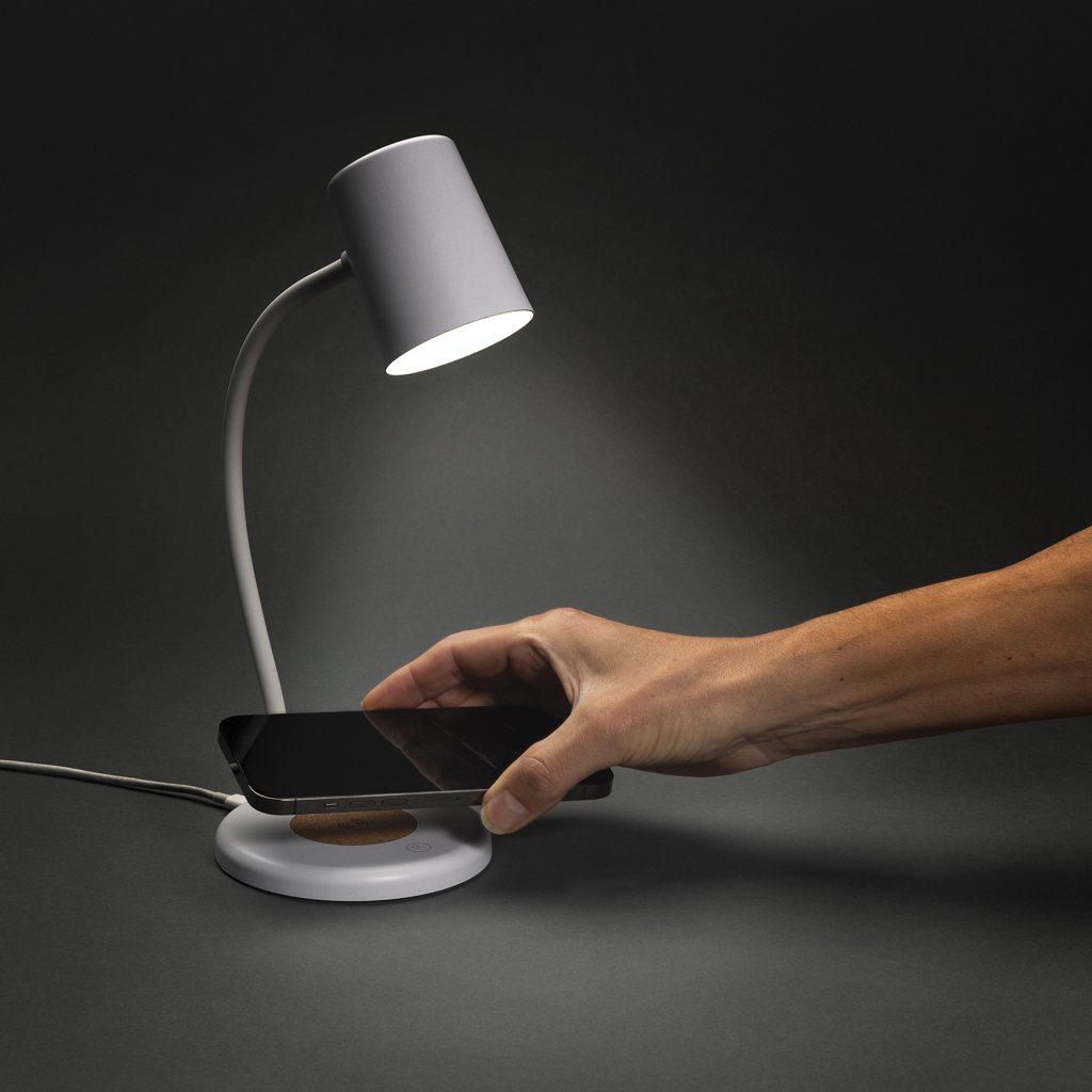 Miniature 8 pour Lampe de bureau 15W  en liège et plastique RCS Zenara